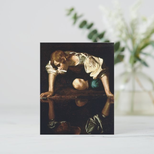 Michelangelo Merisi da Caravaggio "Narcissus" (Stående Fram)
