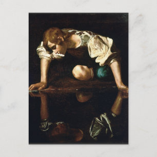 Michelangelo Merisi da Caravaggio "Narcissus" Vykort