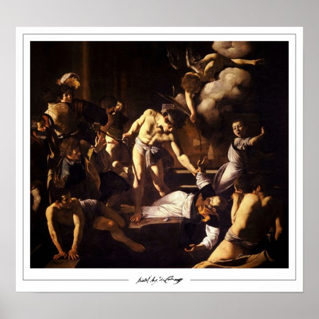 Michelangelo Merisi da Caravaggio Zedign Art Poste Poster (Framsidan)