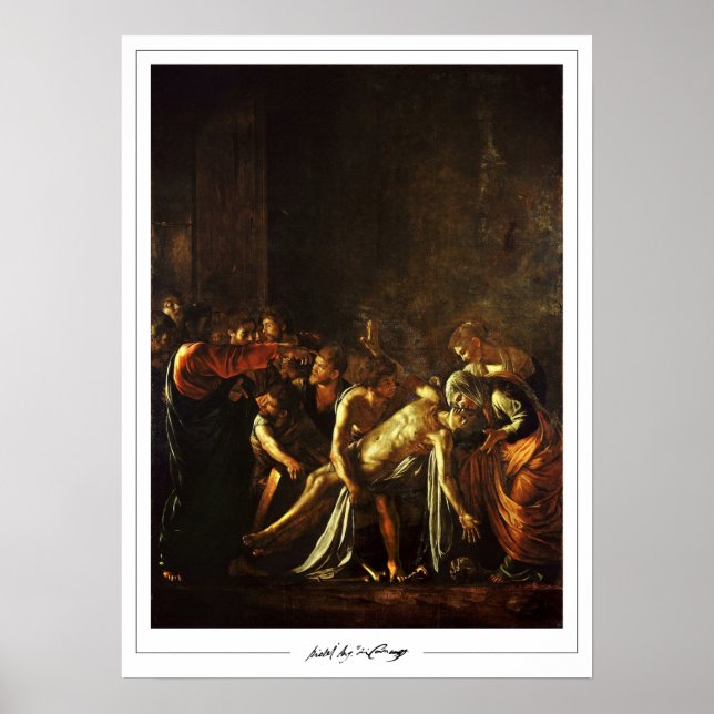 Michelangelo Merisi da Caravaggio Zedign Art Poste Poster (Framsidan)