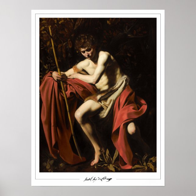 Michelangelo Merisi da Caravaggio Zedign Art Poste Poster (Framsidan)