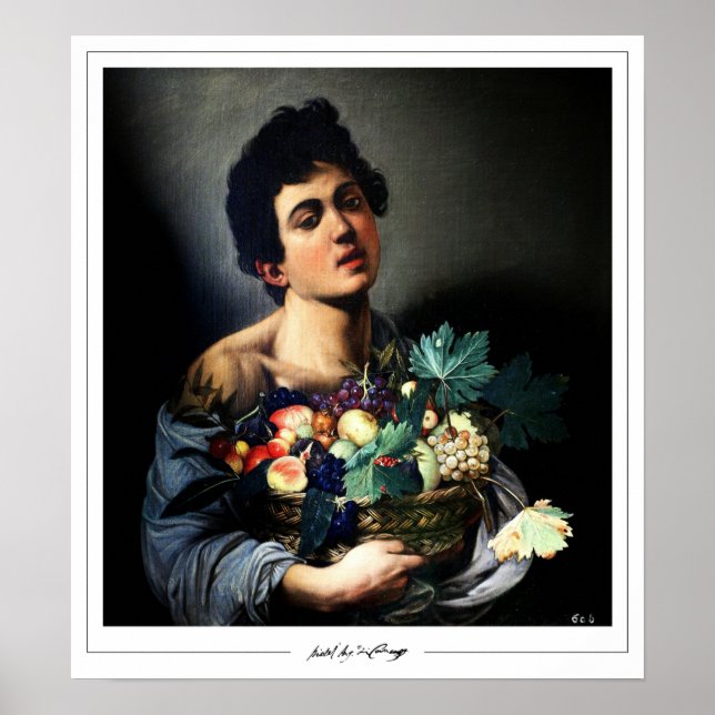 Michelangelo Merisi da Caravaggio Zedign Art Poste Poster (Framsidan)