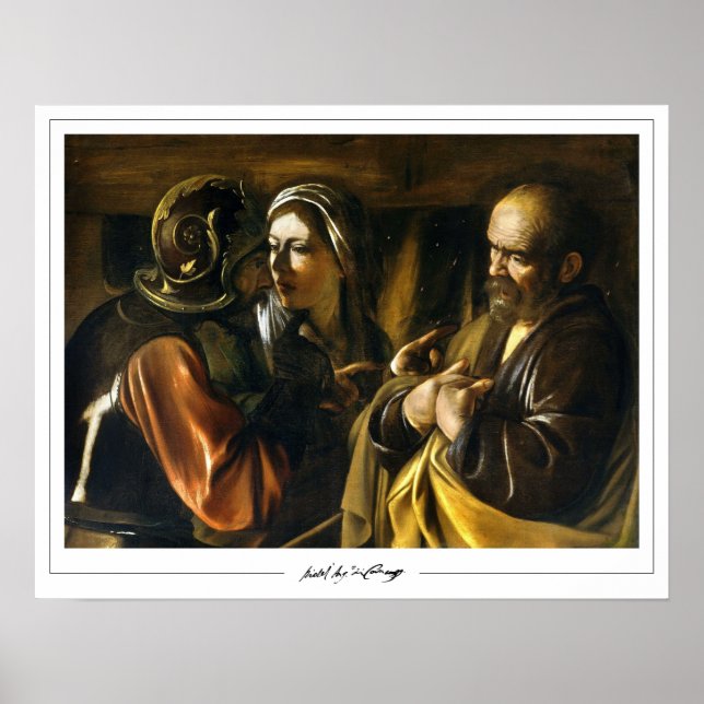 Michelangelo Merisi da Caravaggio Zedign Art Poste Poster (Framsidan)