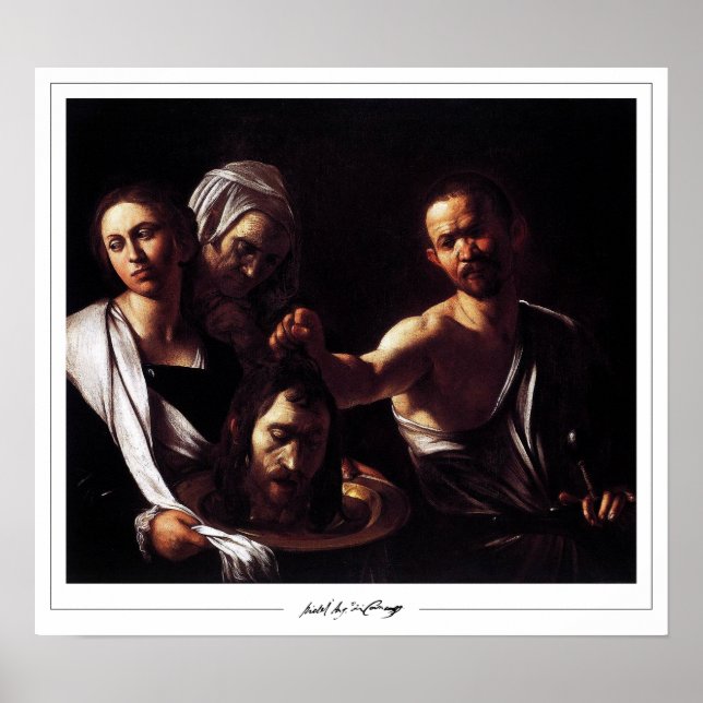 Michelangelo Merisi da Caravaggio Zedign Art Poste Poster (Framsidan)
