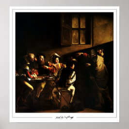 Michelangelo Merisi da Caravaggio Zedign Art Poste Poster