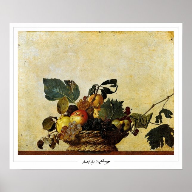 Michelangelo Merisi da Caravaggio Zedign Art Poste Poster (Framsidan)