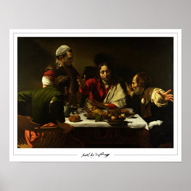 Michelangelo Merisi da Caravaggio Zedign Art Poste Poster (Framsidan)