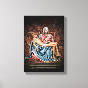 MICHELANGELO PIETÀ CANVASTRYCK