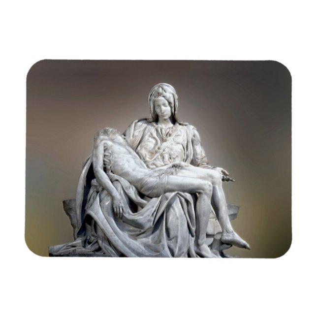 Michelangelo - Pieta Magnet (Horisontell)
