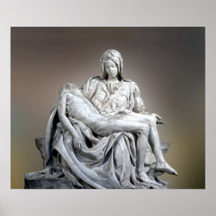 Michelangelo - pietaen poster