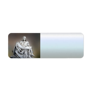 Michelangelo - pietaen returadress etikett