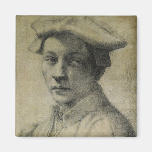 Michelangelo Porträtt av Andrea Quaratesi Magnet