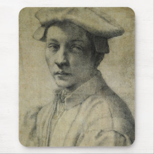 Michelangelo Porträtt av Andrea Quaratesi Musmatta