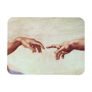 Michelangelo räcker magneten magnet