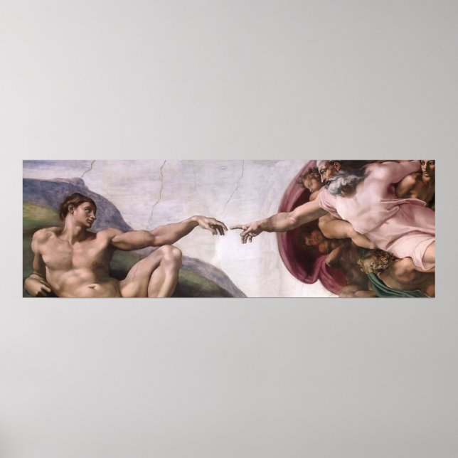 Michelangelo Renaissance Art Poster (Framsidan)