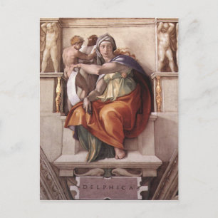 Michelangelo Renaissance Art Vykort