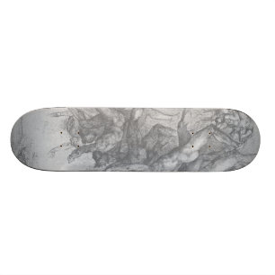 Michelangelo renaissancekonst skateboard bräda 19,5 cm