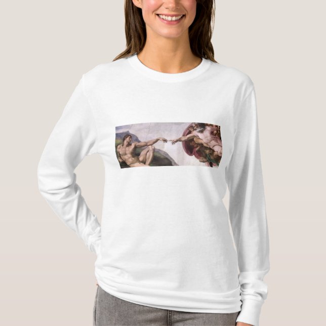 Michelangelo renaissancekonst t-shirt (Framsida)