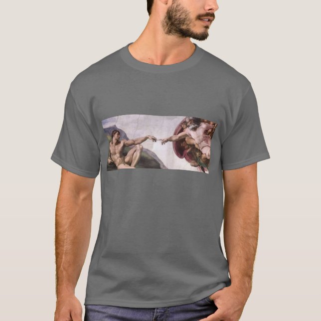 Michelangelo renaissancekonst t-shirt (Framsida)