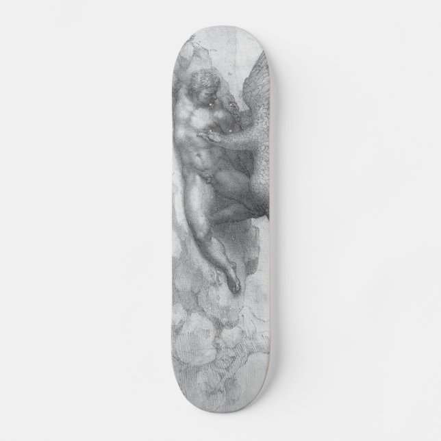 Michelangelo renässanskonst skateboard bräda 21,5 cm (Framsida)