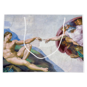 Michelangelo - Skapande av Adam Isolated