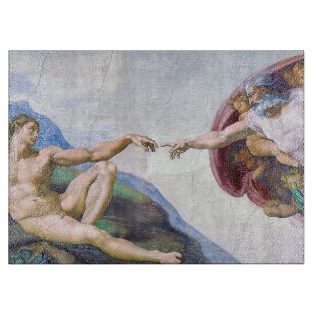 Michelangelo - Skapande av Adam Isolated (Framsidan)