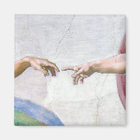 Michelangelo - Skapande av Adam Isolated