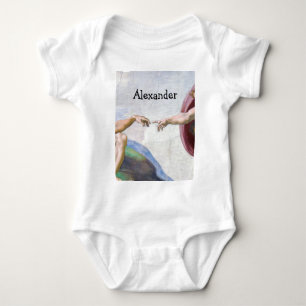 Michelangelo - Skapande av Adam Isolated T Shirt