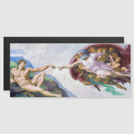 Michelangelo - Skapande av Adam Magnetic Card