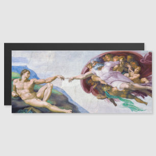 Michelangelo - Skapande av Adam Magnetic Card