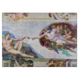 Michelangelo - Skapande av Adam, Sistine Chapel