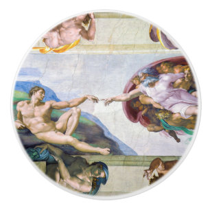Michelangelo - Skapande av Adam, Sistine Chapel Knopp