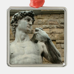 Michelangelos David 1 Julgransprydnad Metall