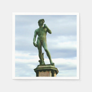 Michelangelos David 2 Pappersservett