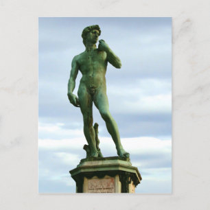 Michelangelos David 2 Vykort