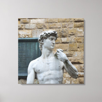 Michelangelos David Canvastryck