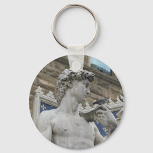 Michelangelos David, Florence italien Nyckelring