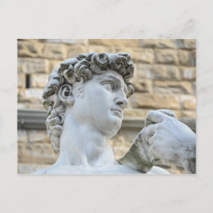 Michelangelos David, Florence Italien Vykort