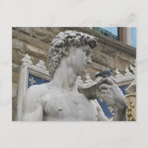 Michelangelos David, Florence Italien Vykort