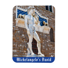 Michelangelos David - Florens, Toscana, Italien Magnet
