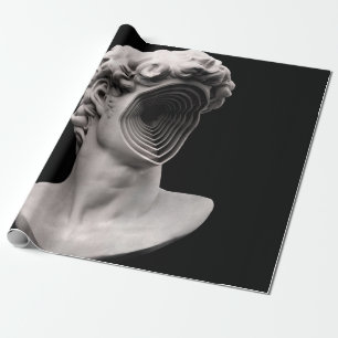 Michelangelos David klassiska bust head Presentpapper