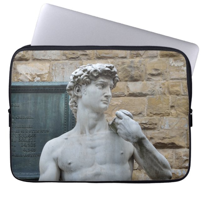 Michelangelos David Laptop Sleeve (Framsidan)