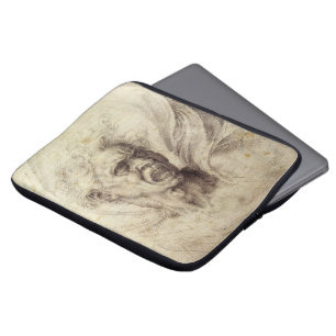 Michelangelos Fördömda Själ, Huvud av en Man Laptop Sleeve