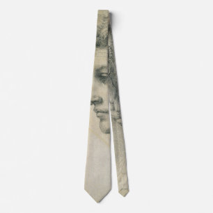 Michelangelos Ideala Kvinnohuvud Slips