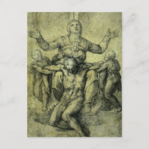 Michelangelos Pieta för Vittoria Colonna Vykort
