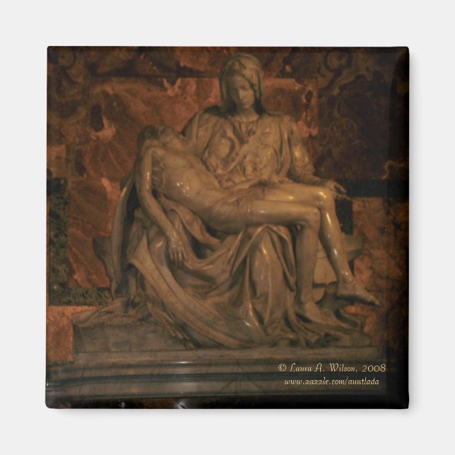 Michelangelos Pieta Magnet (Framsidan)