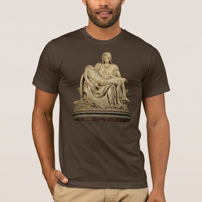 Michelangelos Pieta T-shirt (Framsida)