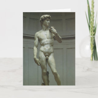 Michelangelos staty av David Kort
