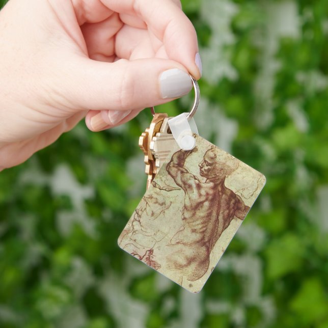 Michelangelos Studie av en libysk sibylle Nyckelring (Hand)