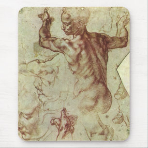 Michelangelos undersökning av Libyan Sibyl Musmatta